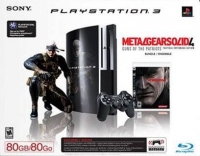 Sony PlayStation 3 CECHE01MG - Metal Gear Solid 4: Guns of the Patriots Box Art