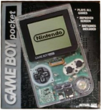 Nintendo Game Boy Pocket (Clear) [NA] Box Art