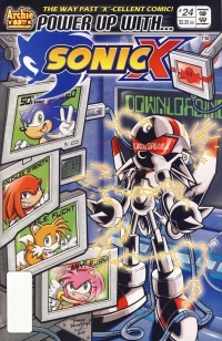 Sonic X #24 Box Art