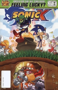 Sonic X #17 Box Art