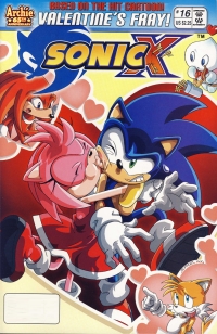 Sonic X #16 Box Art