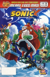 Sonic X #15 Box Art