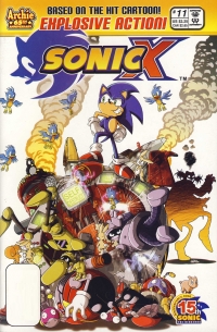 Sonic X #11 Box Art