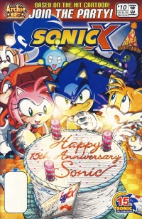 Sonic X #10 Box Art