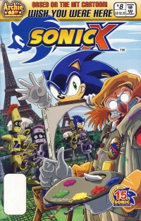 Sonic X #08 Box Art