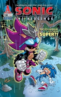 Sonic the Hedgehog #196 Box Art