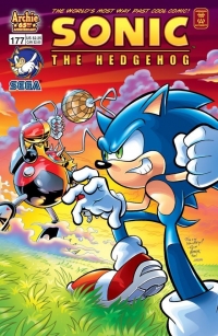Sonic the Hedgehog #177 Box Art