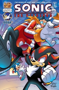 Sonic the Hedgehog #171 Box Art