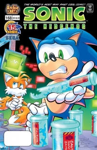 Sonic the Hedgehog #168 Box Art