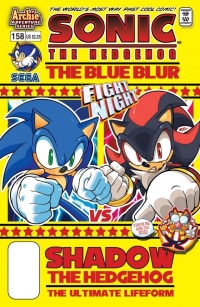 Sonic the Hedgehog #158 Box Art