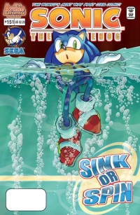 Sonic the Hedgehog #151 Box Art