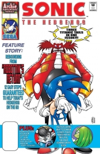 Sonic the Hedgehog #118 Box Art