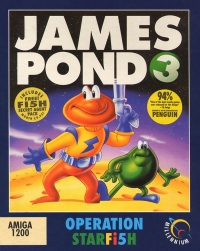 James Pond 3: Operation Starfish Box Art