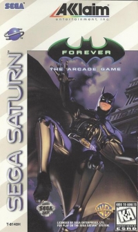 Batman Forever: The Arcade Game Box Art