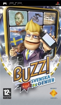 Buzz! Svenska Genier Box Art