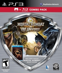 Mortal Kombat vs. DC Universe - Game + DVD Combo Pack Box Art
