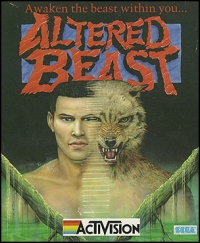 Altered Beast (cassette) Box Art