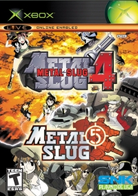 Metal Slug 4 / Metal Slug 5 Box Art