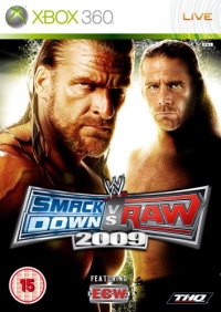 WWE Smackdown vs Raw 2009 [UK] Box Art