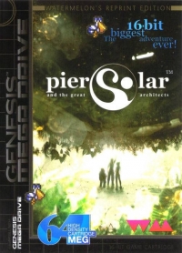 Pier Solar and the Great Architects - Watermelon's Reprint Edition Box Art