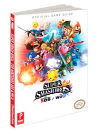 Super Smash Bros for 3DS/Wii U Official Prima Strategy Guide Box Art