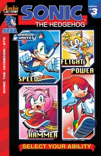 Sonic the Hedgehog #270 Box Art