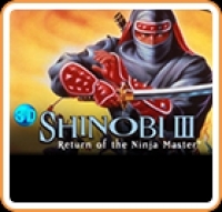 3D Shinobi III: Return of the Ninja Master Box Art