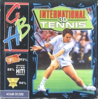 International 3D Tennis - GBH Box Art