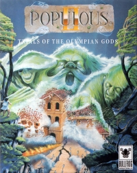 Populous II: Trials of the Olympian Gods (1MB Version disk) Box Art