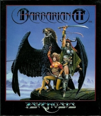 Barbarian II (Psygnosis) Box Art