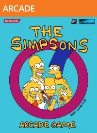 Simpsons Arcade Game' The Box Art