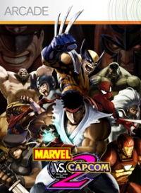 Marvel vs Capcom 2 Box Art