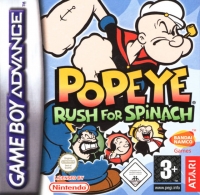Popeye Rush for Spinach Box Art