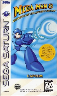 Mega Man 8 - Anniversary Collector's Edition Box Art