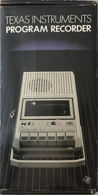Texas Instruments Program Recorder Box Art