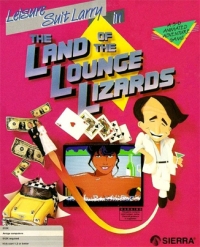 Leisure Suit Larry in The Land of the Lounge Lizards Box Art