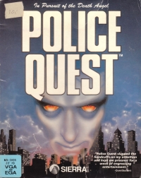 Police Quest: In Pursuit of the Death Angel (VGA and EGA) Box Art