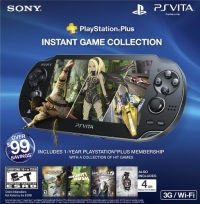 Sony PlayStation Vita PCH-1101 - PlayStation Plus Instant Game Collection [US] Box Art