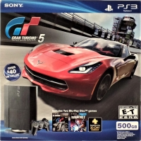 Sony PlayStation 3 CECH-4001C - Gran Turismo 5 / Infamous 2 Box Art