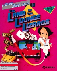Leisure Suit Larry in The Land of the Lounge Lizards Box Art