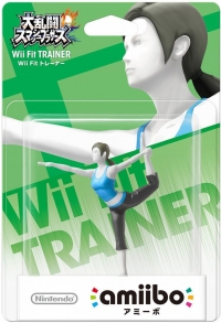 Wii Fit Trainer - Super Smash Bros. Box Art