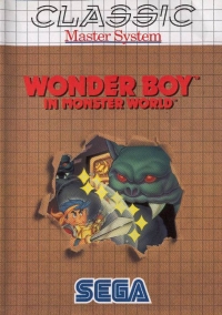 Wonder Boy in Monster World - Classic Box Art