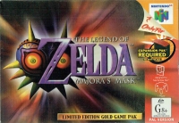 Legend Of Zelda, The: Majora's Mask Box Art
