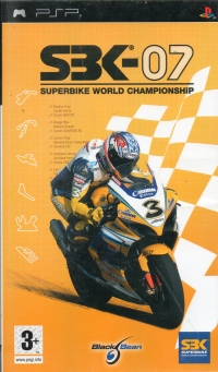 SBK 07: Superbike World Championship Box Art