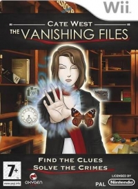 Cate West: The Vanishing Files (white PEGI) Box Art