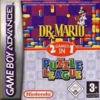 Dr. Mario & Puzzle League Box Art