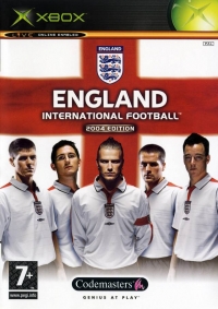 England International Football Box Art