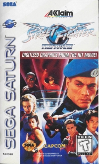 Street Fighter: The Movie Box Art
