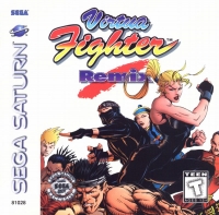 Virtua Fighter Remix (Not for Resale / blue disc) Box Art