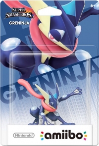 Super Smash Bros. - Greninja (gray Nintendo logo) Box Art